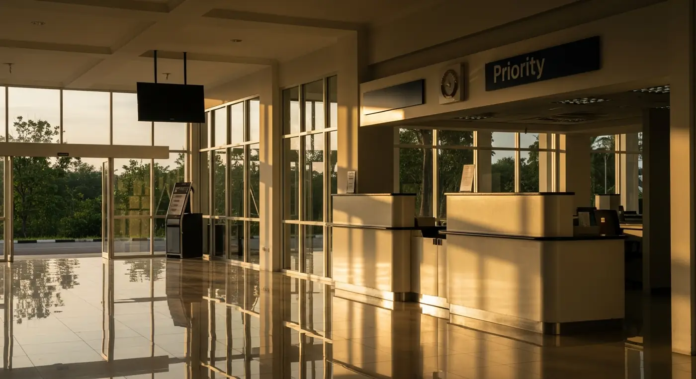 Labuan Bajo Airport Immigration & Visa on Arrival Fast Track