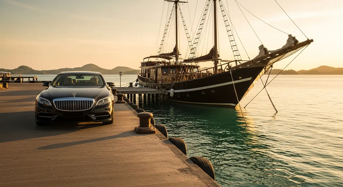 Labuan Bajo Airport to Marina — VIP Transfer to Your Yacht or Boat